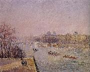 Camille Pissarro, early in the Louvre